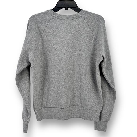 Junk Food Barbie Pullover Sweatshirt Womens Size Small Heather Gray Pink - Picture 3 of 6